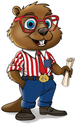 Civi, the Junior Contest mascot